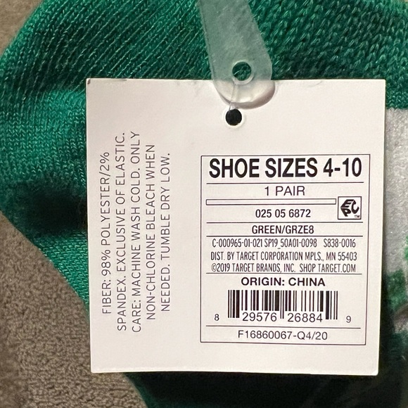 *6 for $10!* St. Patrick’s Day Paddy Low-Cut Socks Tuxedo Leprechaun Shamrock ☘️ - Picture 5 of 5